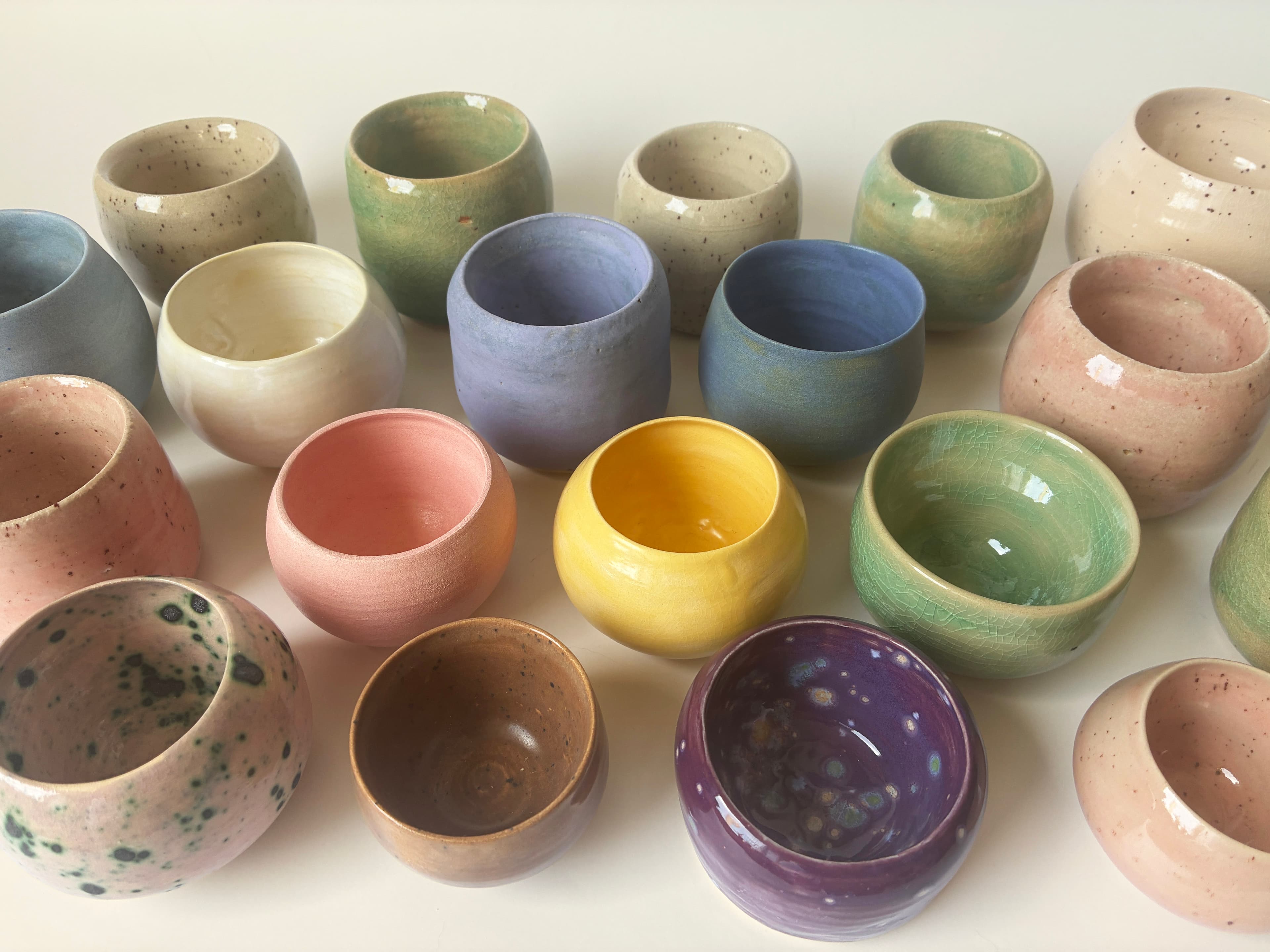 Finished piece stage of ceramic making